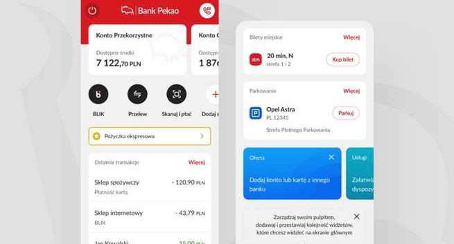 Bank Pekao ma już 3.2 mln aktywnych klientów bankowości elektronicznej