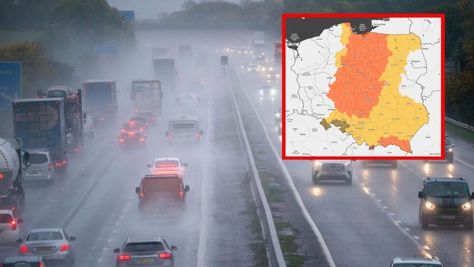 IMGW wydało ostrzeżenia dla niemal całej Polski
