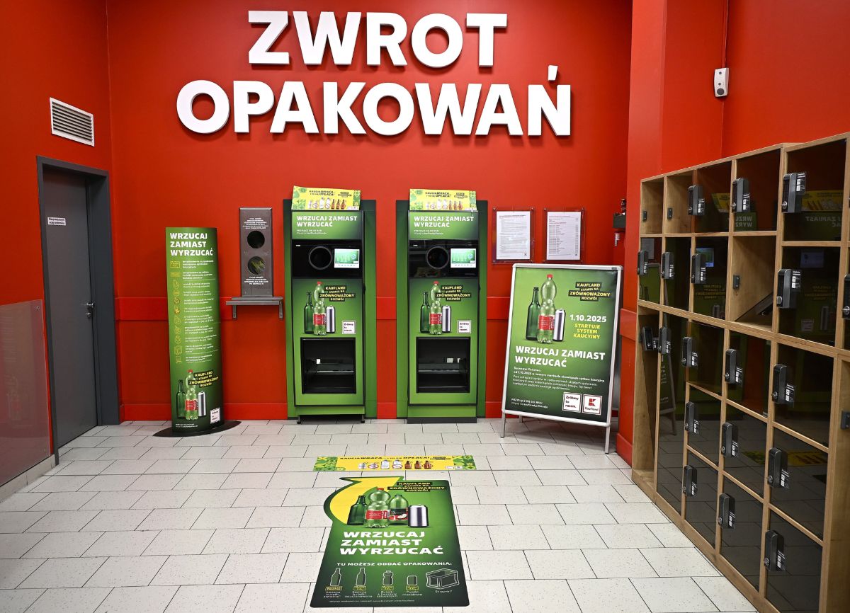Kaufland wprowadza produkty z oznakowaniem systemu kaucyjnego