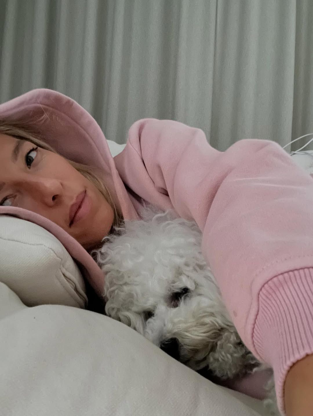 Ewa Chodakowska z psem