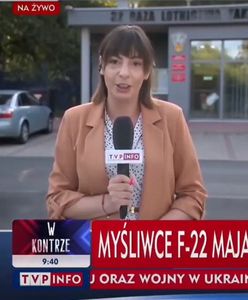 Wpadka reporterki TVP Info. Drobny błąd wychwycili internauci