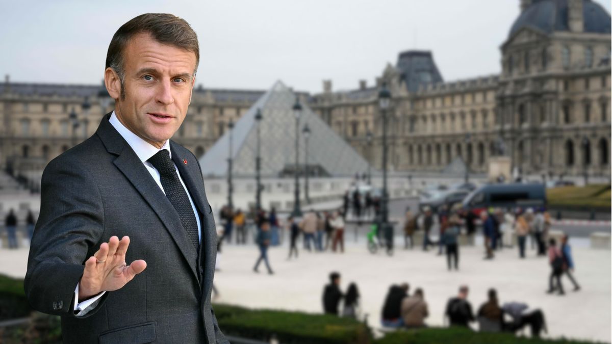 Kradzież w Luwrze. Deklaracja Macrona