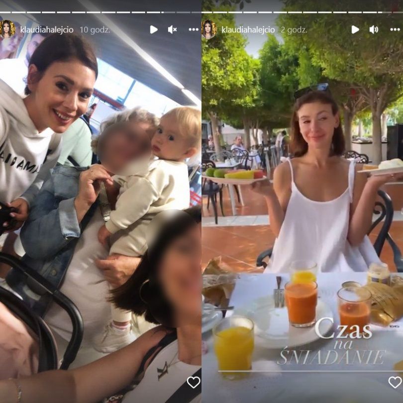 Klaudia Halejcio wybrała się na zagraniczne wakacje