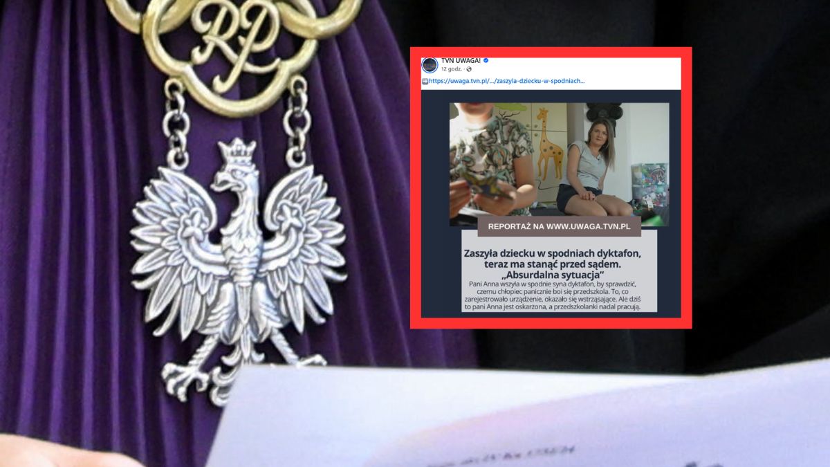 Matka włożyła synowi dyktafon do spodni. Stanie przed sądem.