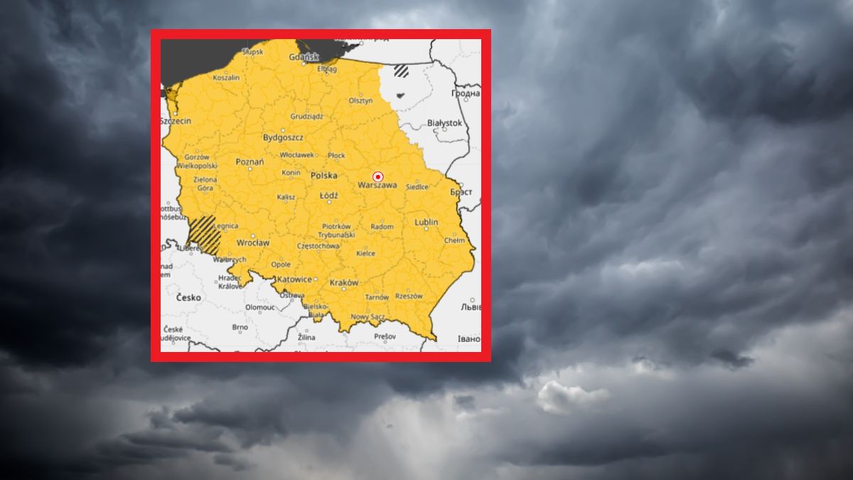 Może być niebezpiecznie. IMGW ostrzega przed burzami