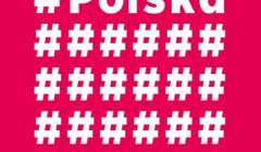 Hashtag #Poland w logotypie Polski na EXPO 2015 w Mediolanie