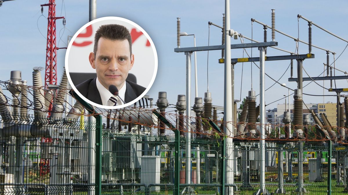 Stacja energetyczna i transformatorowa. W kółku szef E.ON