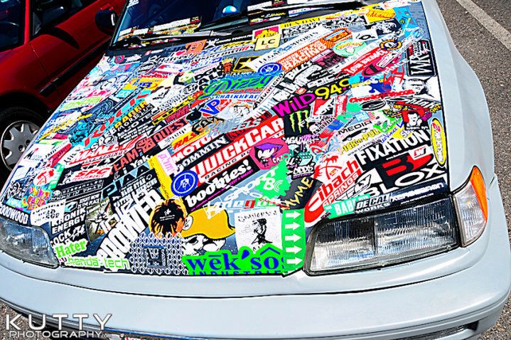 Sticker Bomb Tuning - mania naklejania [galeria] 33