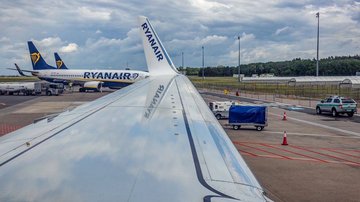 Ryanair to dominujący przewoźnik na podwarszawskim lotnisku Modlin