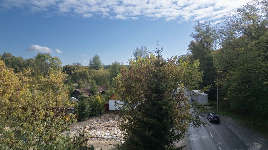 Miejsce po zburzonych domach na Dojlidach. Sprawę bada prokuratura