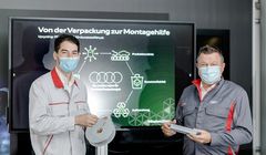 Audi daje opakowaniom drugie życie