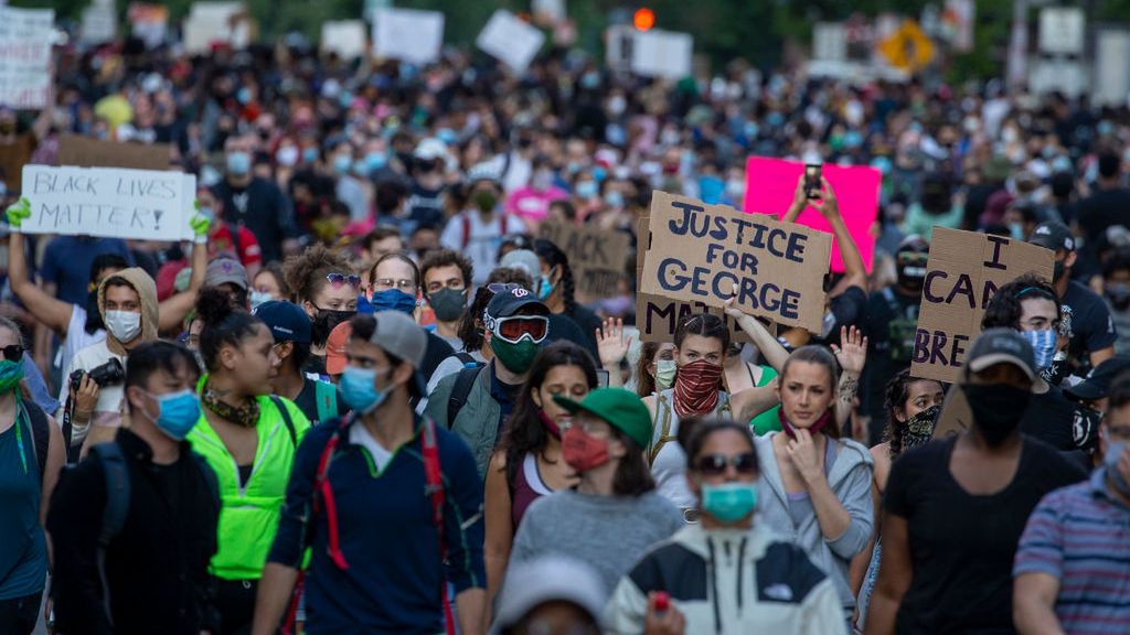 Amerykanie wyszli na ulice po śmierci George'a Floyda.