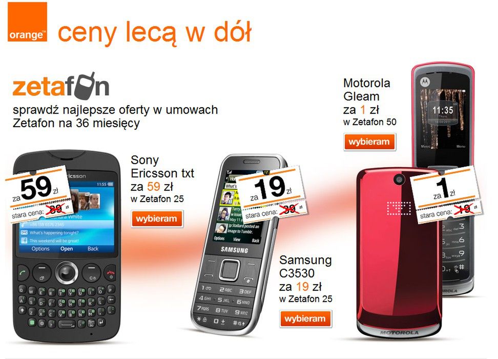 Nowości w Orange: aplikacja do SMS-ów na iPady i zmiany w Zetafonie 3