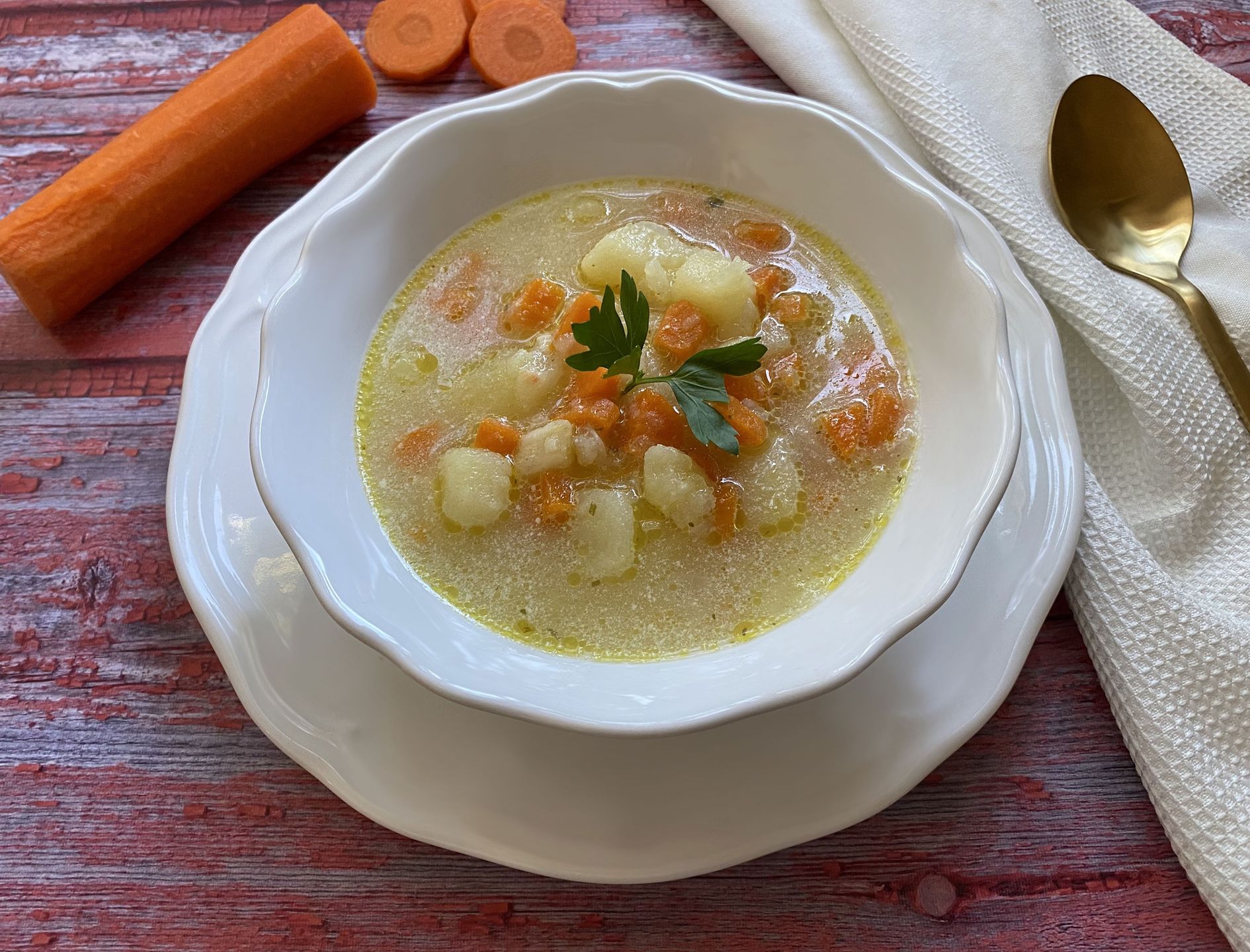 Zupa ziemniaczana. Smak jak za PRL-u