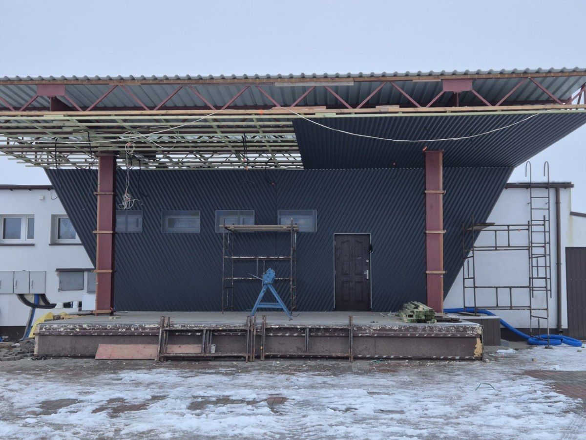 Gm. Krzymów: Przebudują scenę. Nowa przestrzeń dla wydarzeń