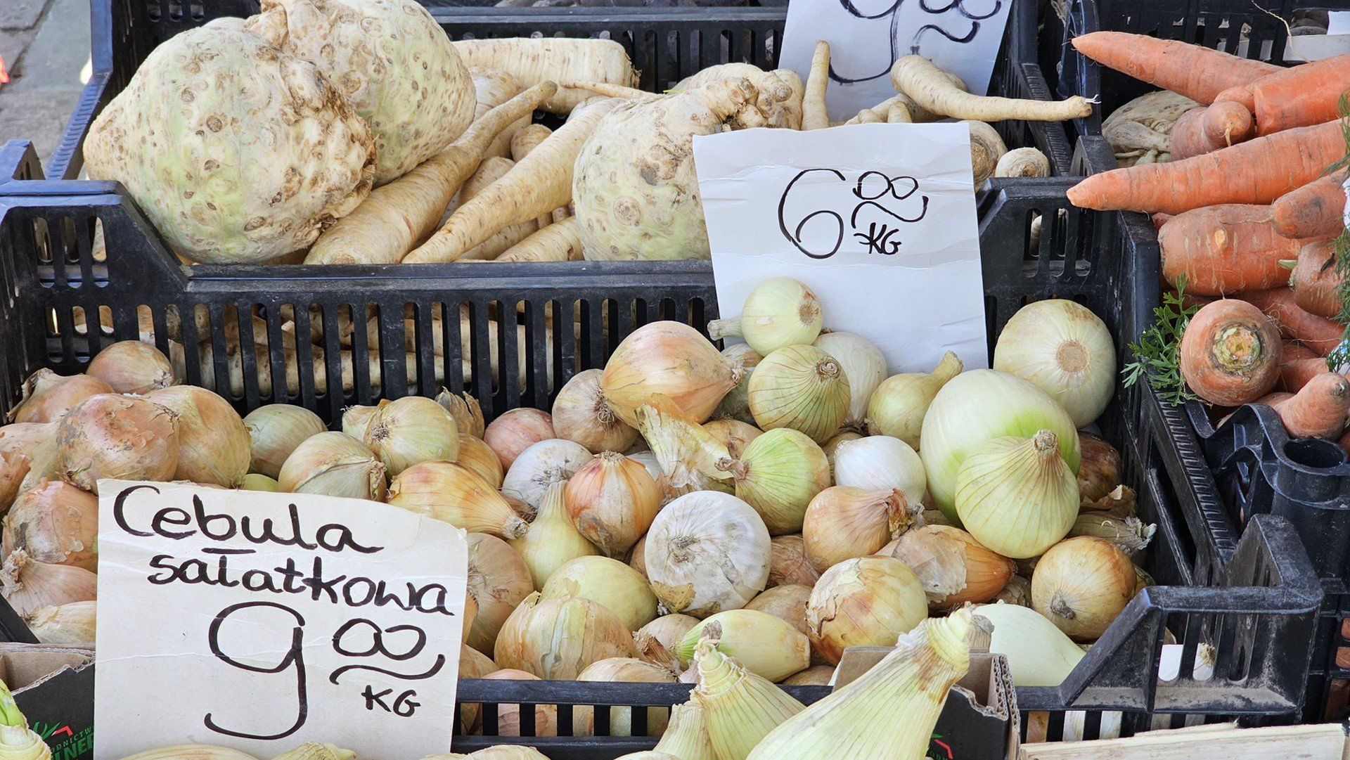 Ceny warzyw i owoców na kieleckich bazarach