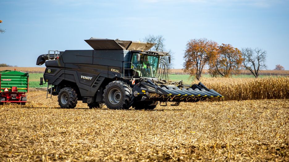 kukurydza na ziarno z Fendt Ideal / 2022