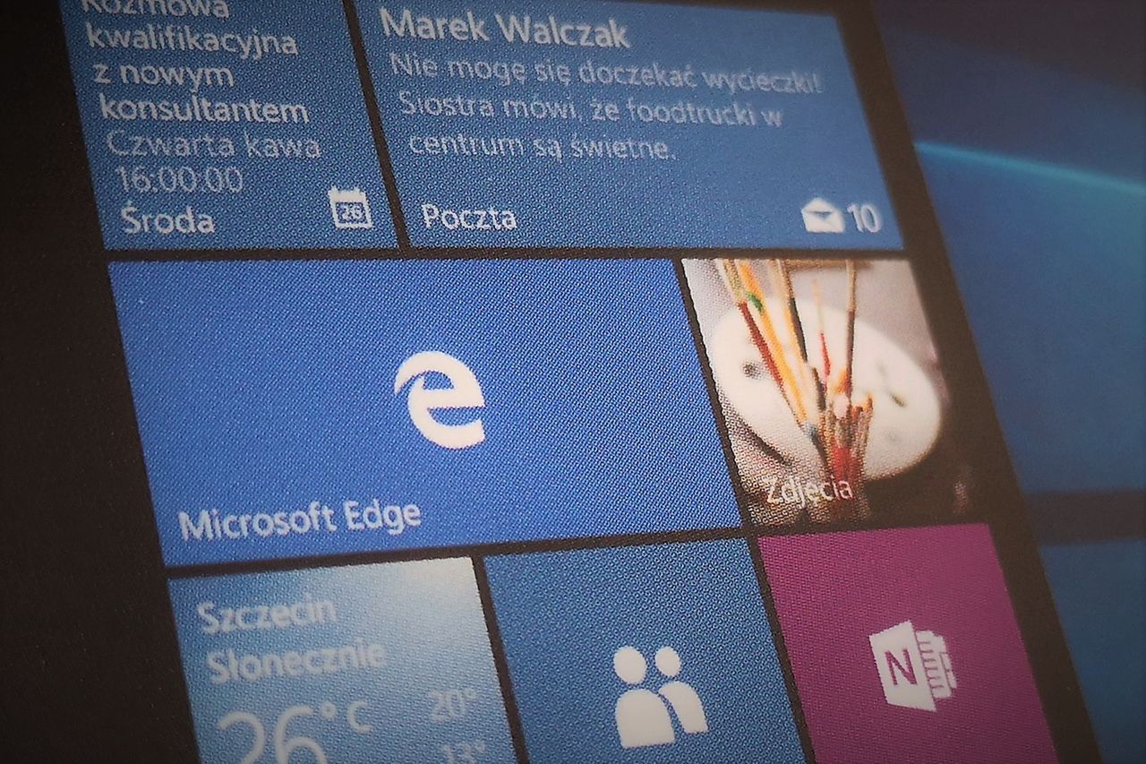 Microsoft Edge w Windows 10 po aktualizacji: nowe funkcje i poprawki