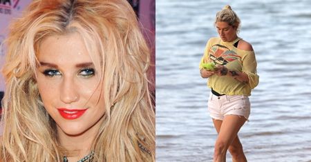 Kesha jest dziś NIE DO POZNANIA! Paparazzi przyłapali ją na Hawajach (ZDJĘCIA)