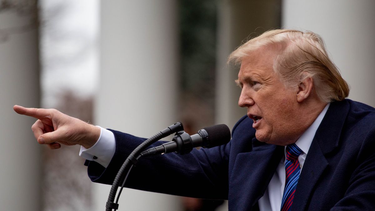 Donald Trump zapowiada rządową krucjatę