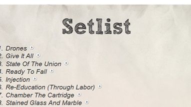 Setlist.fm, no wiesz, co wtedy lecialo po tym kawałku? 1