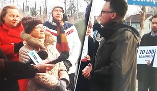 Spięcie seniorki z Hołownią. "A na kogo pani głosowała?"