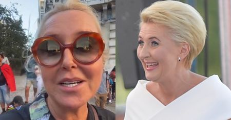 Agata Młynarska nadaje ze ŚDM w Portugalii i chwali się, że leciała samolotem z Agatą Dudą: "W klasie EKONOMICZNEJ tanich linii lotniczych"