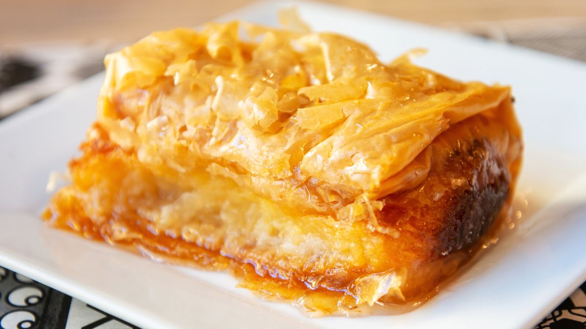 Z ciasta francuskiego robię grecki deser