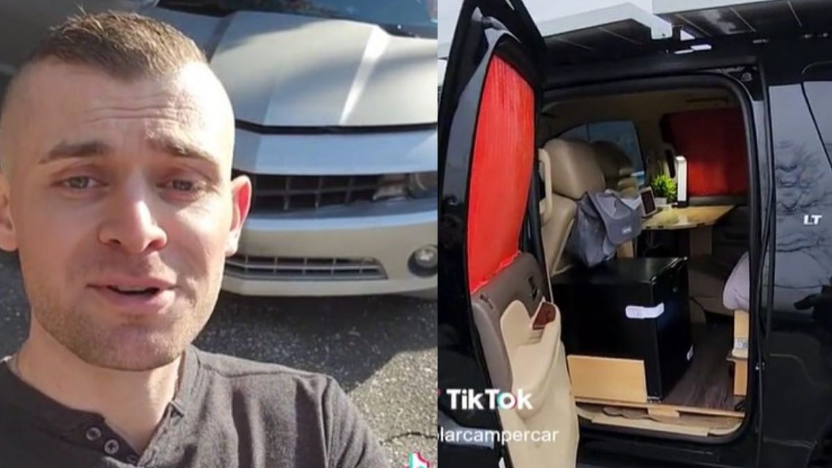 Nienawidził płacić czynszu. Zamieszkał w samochodzie