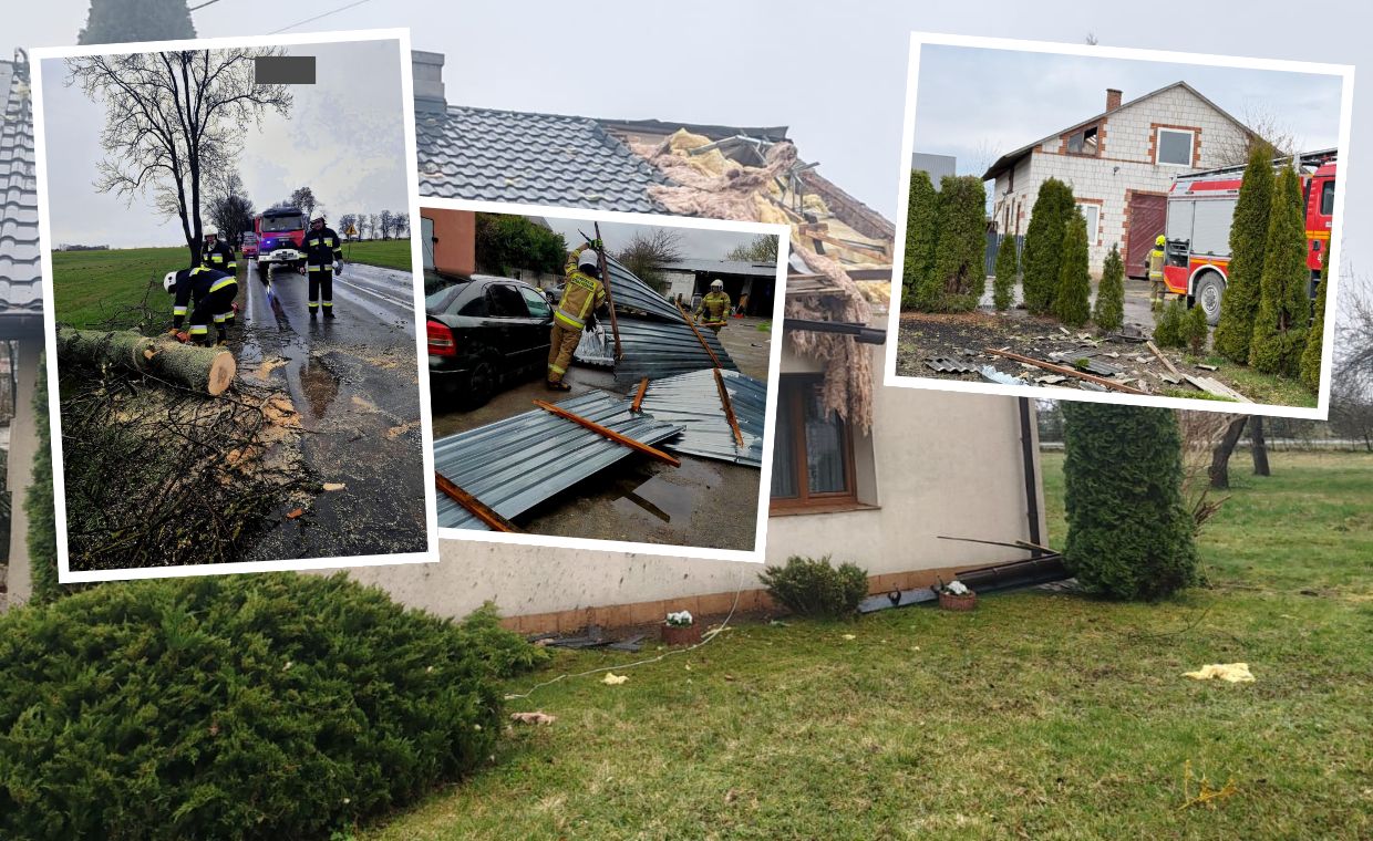 Setki telefonów pod numer alarmowy. Strażacy mają pełne ręce roboty