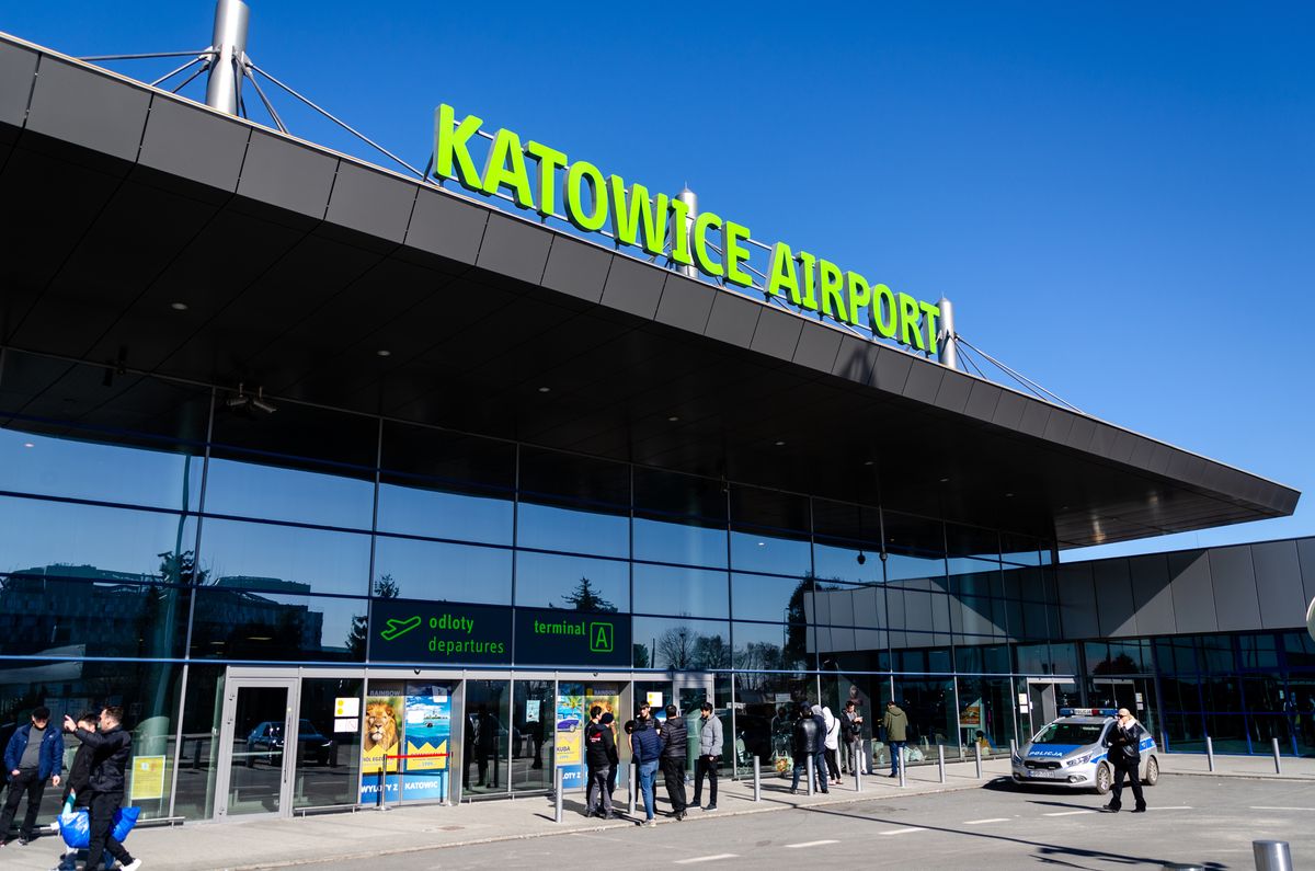 Do zdarzenia doszło na lotnisku Katowice-Pyrzowice