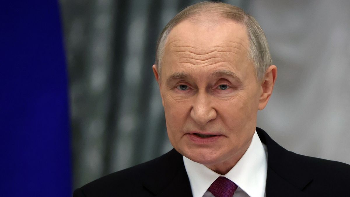 Władimir Putin, prezydent Rosji.