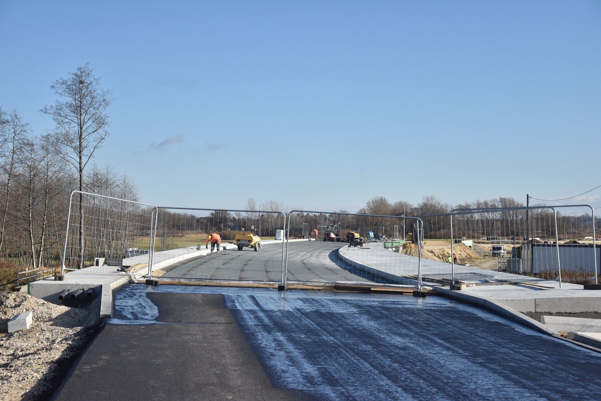 Sprawdzamy stan prac na budowie II etapu obwodnicy Proszowic