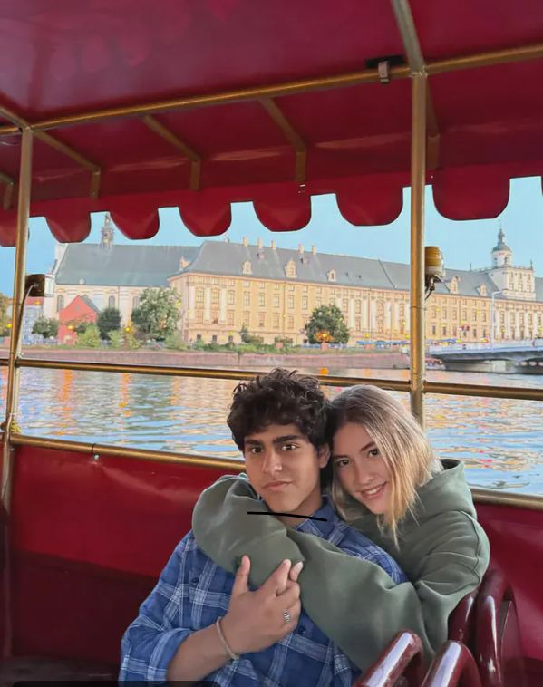 Helena Rubik z chłopakiem