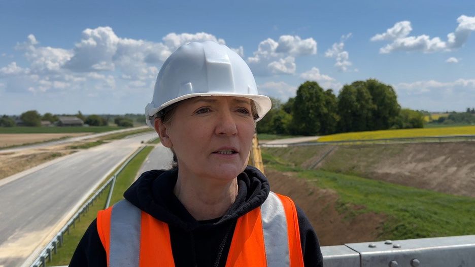 O szczegółach dotyczących wiaduktu opowiedziała nam Małgorzata Pawelce - Buras rzeczniczka GDDKiA w Kielcach