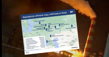 Uderzenia w dwie rafinerie. Służba Bezpieczeństwa Ukrainy potwierdza ataki