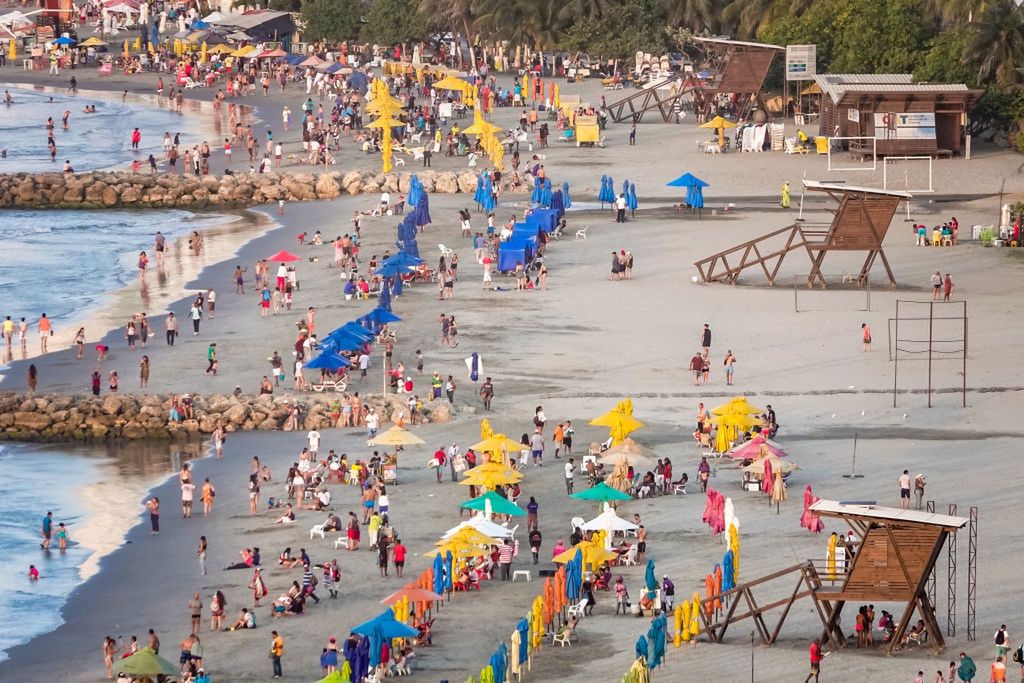 Plaża w Kartagenie