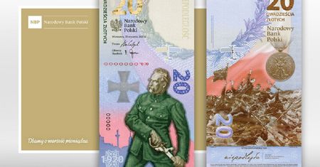 NBP wyemitował nowy banknot kolekcjonerski - Bitwa Warszawska 1920