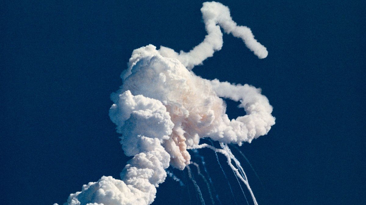 Eksplozja głównego zbiornika paliwa wahadłowca Challenger