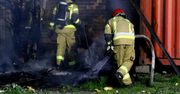 Pożar budynku mieszkalnego pod Wąbrzeźnem. W akcji 10 zastępów straży