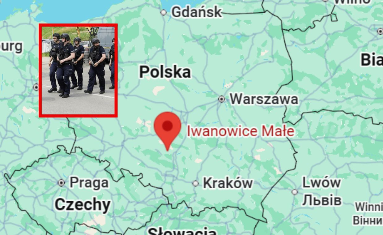 Strzelanina pod Kłobuckiem. Trwa policyjna obława