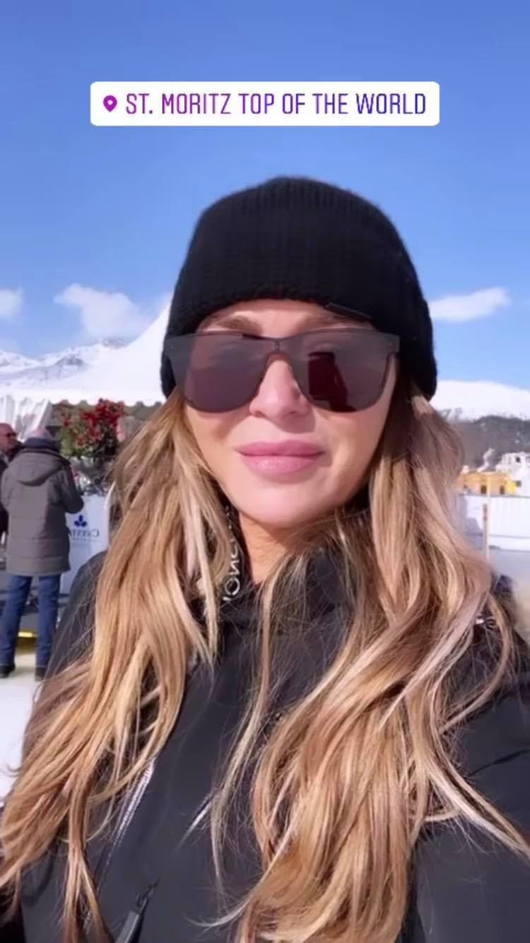 Joanna Przetakiewicz na urlopie w Szwajcarii