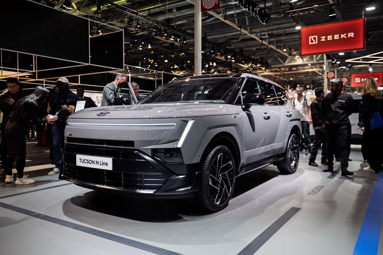 Hyundai Tucson podczas Paris Motor Show 2026