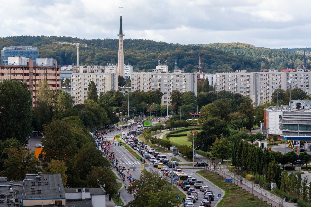 Gdańsk: Utrudnienia dla kierowców podczas Garmin Półmaratonu