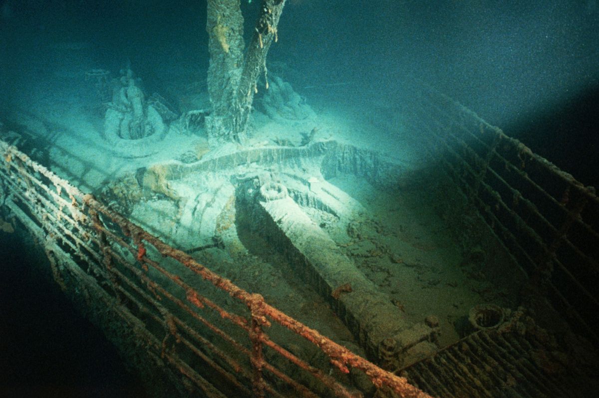 They descended to the bottom of the ocean. Titanic no longer looks the same.