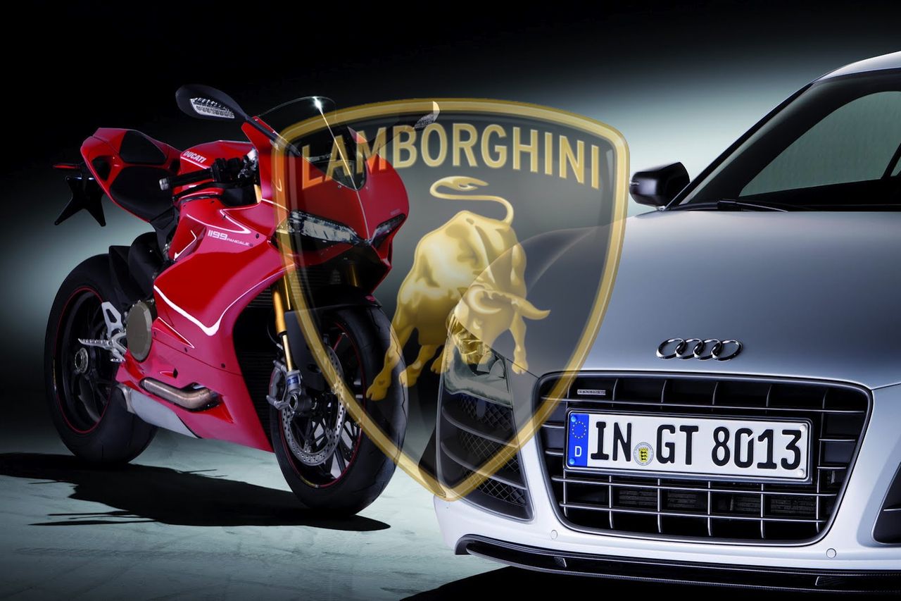 Właścicielem Ducati nie jest Audi, ale Lamborghini