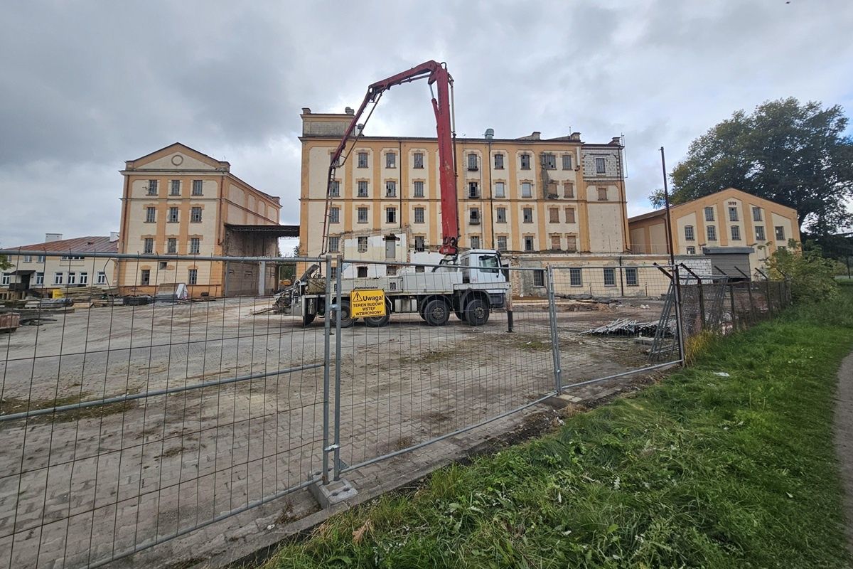Ruszyła przebudowa zabytkowego zespołu budynków dawnego Młyna Braci Krausse