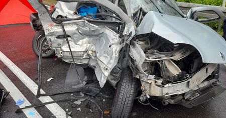Wypadek pod Człuchowem. Zginęła kobieta i 11-letni chłopiec