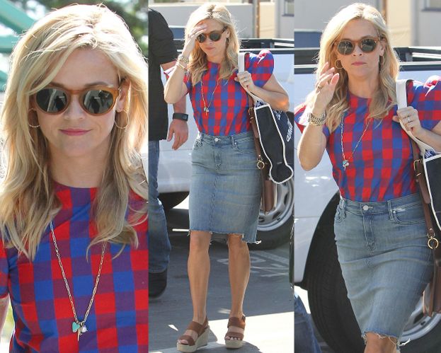 Reese Witherspoon w bluzce swojego "projektu"