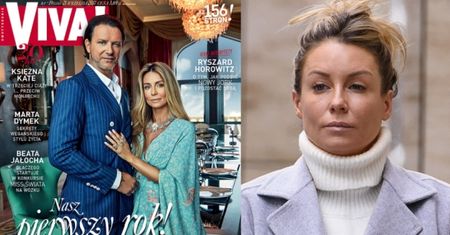 Wyretuszowana Gosia z Radkiem na okładce "Vivy"... Poznajecie? (FOTO)